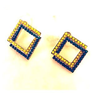 Square Stud Earrings